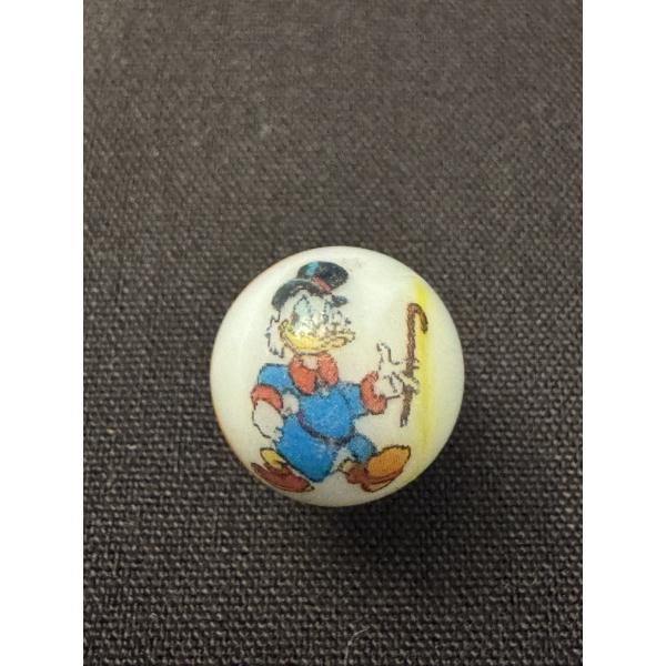 Vintage Disney Scrooge McDuck Promotional Advertising Marble - Mint Condition