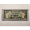 Image 2 : 1953 United States Lincoln $5.00 Red Seal Silver Certificate Bill - Great Note In Holder