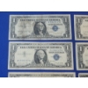 Image 2 : (8) U.S. Blue Seal $1 Silver Certificates: Series 1957 A & B 