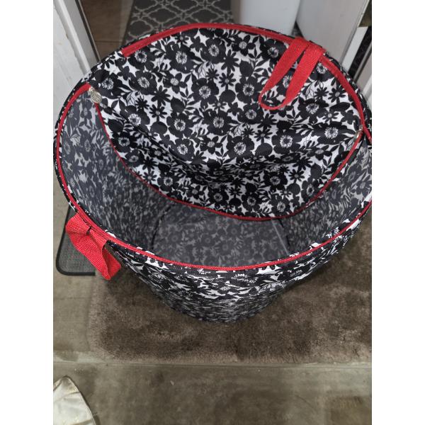 Nylon Hamper With New & Like New Linens