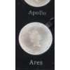 Image 19 : Gods Of Olympus- The Perth Mint Australia 2 Oz 999 Fine Silver 12 Coin Set - 24 Oz Total of Silver