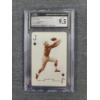 Image 1 : CGC 9.5 Mint 1963 Stancraft Playing Cards Cloyce Box Jack of Spades Green Back