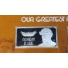 Image 2 : Our Greatest Americans Robert E Lee & Jim Thorpe 1 Oz .999 Fine Silver Bars - 2 Oz Total !