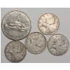 Image 1 : Assorted Canadian 80% Silver Coins & 1975 Canadian "Voyageur" Dollar (Non-Silver) 