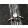 Image 3 : Beautiful 1.8 Gram 14K White Gold Ring With Stunning Diamond - Size 5
