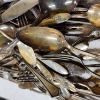 Image 3 : Nice Lot of Assorted Silverplated Silverware Weighing a Total of 5LBS!