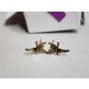 Image 2 : 10K Gold Tinker Bell Stud Earrings Total Weight 0.4g