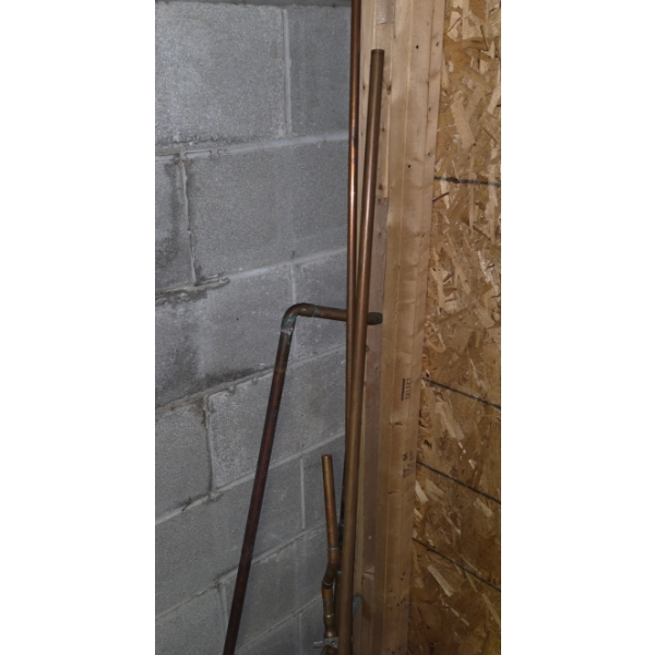 Louisville Home Pickup - 4 Pcs Copper Tubing As Shown - Approx 4 Lbs