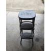 Image 6 : *Pick Up At Mantua Home-No Shipping Available* Vintage 25'' Step Stool & 50 Gallon Plastic Drum With