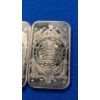 Image 4 : (2) 1 ADVP  oz .999 Fine Copper Bars With Buffalo Motif