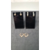 Image 1 : (3) Pairs Of Assorted Style 14K Gold Earrings - Total Weight: 3.4g