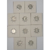 Image 5 : 
Assorted Years/Mint Marks United States Mercury 90% Silver Dimes - Face Value: $1.00