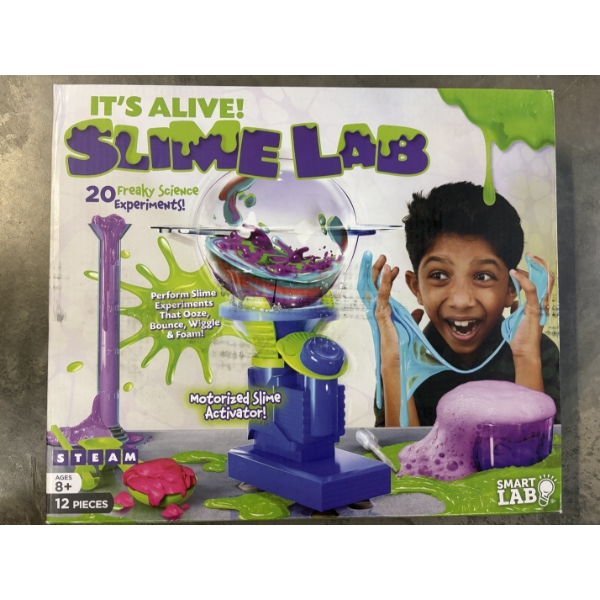 New in Box - Slime Lab - 20 Slime Experiments - 12 Pieces