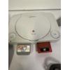 Image 2 : Sony PlayStation PS one with two controllers - Memory Card - Hip Gear - Need for Speed III Hot Pursu