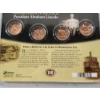 Image 3 : x3 Untied States Mint 2009 Lincoln Cent Anniversary 4-Coin Sets 