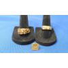 Image 1 : (2) 10K Gold Nugget Rings - Size 8 And 9 & A 10K Gold ASM Pin - Total Weight: 10.1g