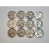 Image 1 : Assorted Years Silver Washington Quarters Face Value $3.00