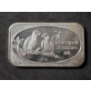 Image 1 : Love Birds of Nature 1974 - 1 Troy Ounce .999 Silver Bar 