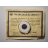Image 1 : 1857 Flying Eagle One Cent United States Penny in Protective Capsule WIth Certificate!