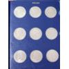 Image 12 : Eisenhower Dollar Coin Collection in Book, 35 Coins Total, Assorted Years, Face Value: $35.00