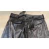 Image 3 : Women's Harley Davidson Black Leather Pants - Size 16