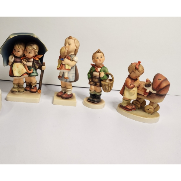 Lot of 4 Hummel Goebel Porcelain Figurines - Great Condition