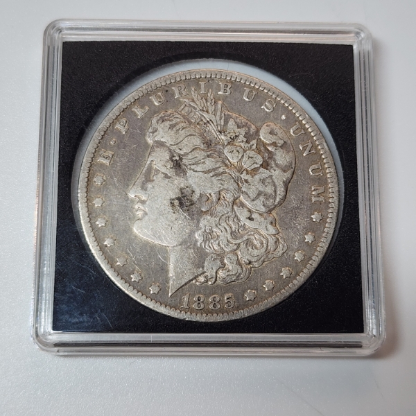 1885-O United States Morgan Silver Dollar - 90% Silver 