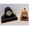 Image 1 : Vintage / Antique Small Project Clocks -  As Is Not Tested May Need Restoration