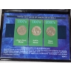 Image 2 : Two United States Coin Displays ~ Three Assorted Nickel Display & Symbols of Liberty Display