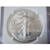 Image 2 : NGC MS69 2021-W American Silver Eagle - Eagle Landing T-2 - 1 oz .999 Fine Silver 