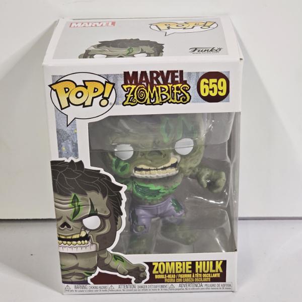 Funko Pop! Marvel Zombies #659 Zombie Hulk Bobble-Head Vinyl Figure 6.25"