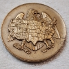Image 2 : LARGE United States Mint Philadelphia Department of The Treasury Commemorative Coin ~ HEAVY!