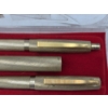 Image 2 : Vintage Gold Tone Pen & Pencil Set In Original Package