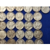 Image 5 : x32 Assorted Year Roosevelt and Mercury Dimes - Mostly Silver - Silver FV: $3.10