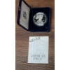 Image 3 : 1 Oz 1994 .999 Fine Silver American Eagle Proof Dollar With COA