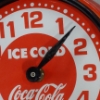 Image 2 : 21 x 13 COCA COLA Ice Cream Shoppe Wall Decor - Clock Juke Box