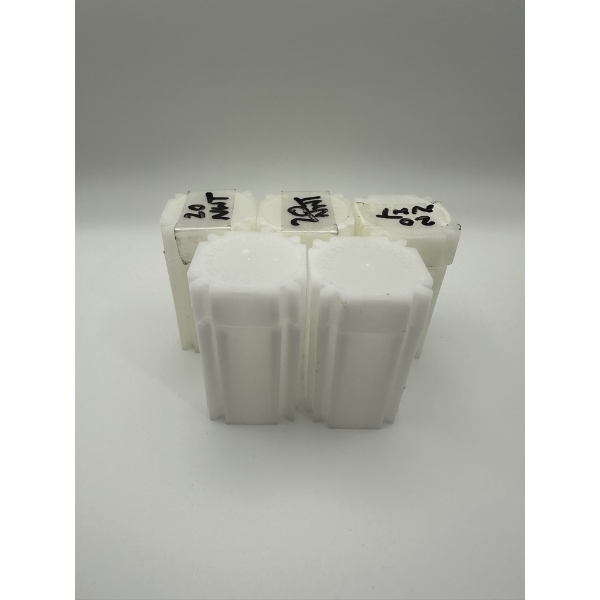 (5) Heavy Duty Round Holders - Great for Copper, Silver, or Gold