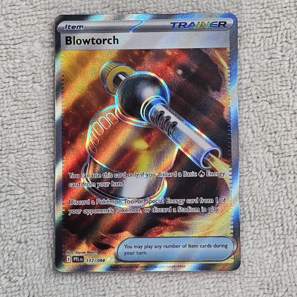 Blowtorch 117/094 Holo Rare Pokémon Trading Card