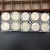 Image 2 : $100.00 Face Value of Assorted U.S. Kennedy Half Dollars - Comes With Coin Tube Storage Box