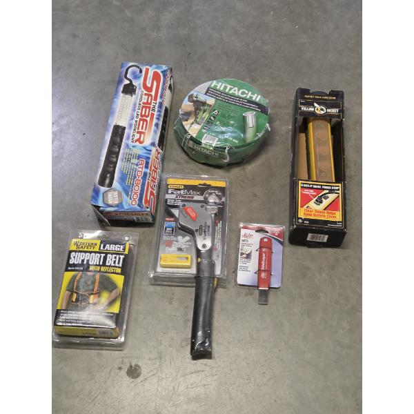 All New! Saber Work Light, FatMax Hammer Tacker, Air Hose, & More
