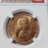 Image 2 : NGC Genuine Great Britain Penny 1954-1970 Queen Elizabeth II