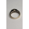 Image 5 : 14K Yellow Gold Aquamarine & Diamond Ring - Size 5 - Weight: 5.2g