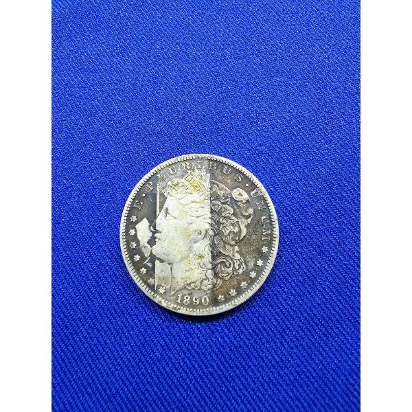 1890-O Morgan Silver Dollar 