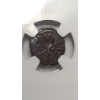 Image 4 : NGC Judaea Alex Jannaeus 103-76 BC AE Prutah Biblical "Widow's Mite" OBV Anchor. RV Star VG Grade