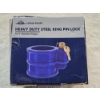 Image 1 : Heavy Duty Steel King Pin Lock with 2 Keys