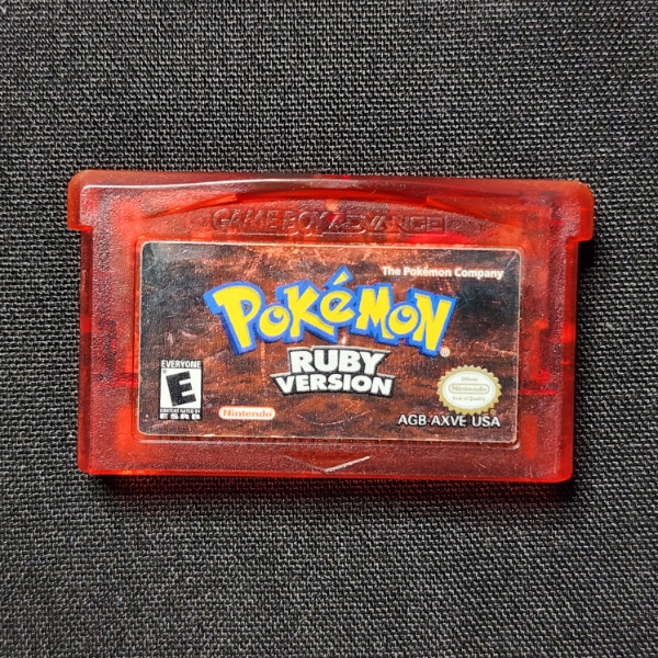 Pokemon Ruby Version for the Game Boy Advance 