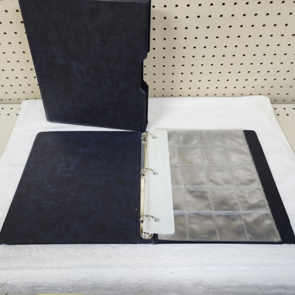 Nice Coin Storage Binder with Protective Cover: Coin Flip Storage Binder Pages