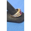 Image 3 : Men's 10K Gold Masonic Ring With Red Stone - Size: 13.5 - Weight: 6.6g
