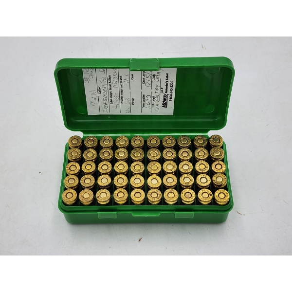 Full Container of (50) 9mm Luger Pistol Ammunition