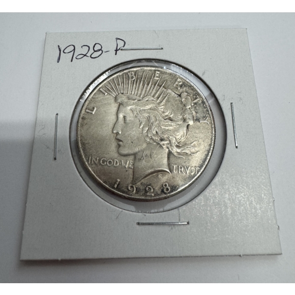 1928-P United States Silver Peace Dollar- Incredible Condition 